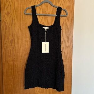 NWT Mara Hoffman, Laura black popcorn dress